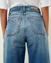 Load image into Gallery viewer, Johnny O Flared High Waisted Jeans Vintage Blue
