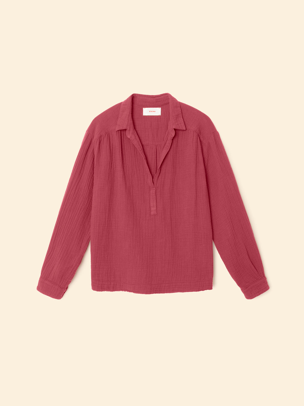 Brody Top in Red Dahlia