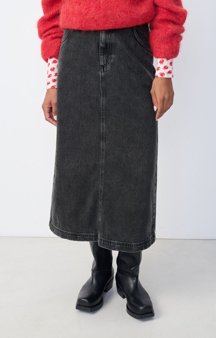 Yopday Skirt in Black Salt and Pepper