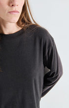 Load image into Gallery viewer, Ypawood Long Sleeve T Shirt in Carbon Melange

