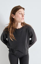 Load image into Gallery viewer, Ypawood Long Sleeve T Shirt in Carbon Melange
