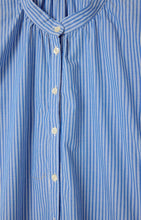 Load image into Gallery viewer, ZatyBay Dress in Aqua Stripes
