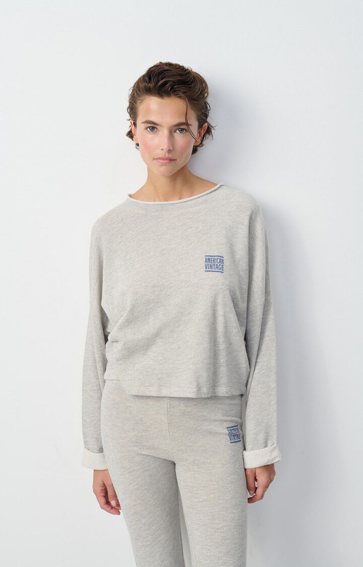Zofbay Sweatshirt in Heather Grey Grisch