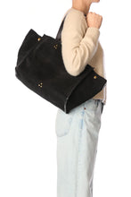 Load image into Gallery viewer, Leon M in Split Suede Noir
