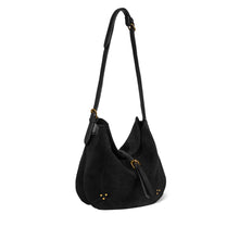 Load image into Gallery viewer, Luis in Split Suede Noir
