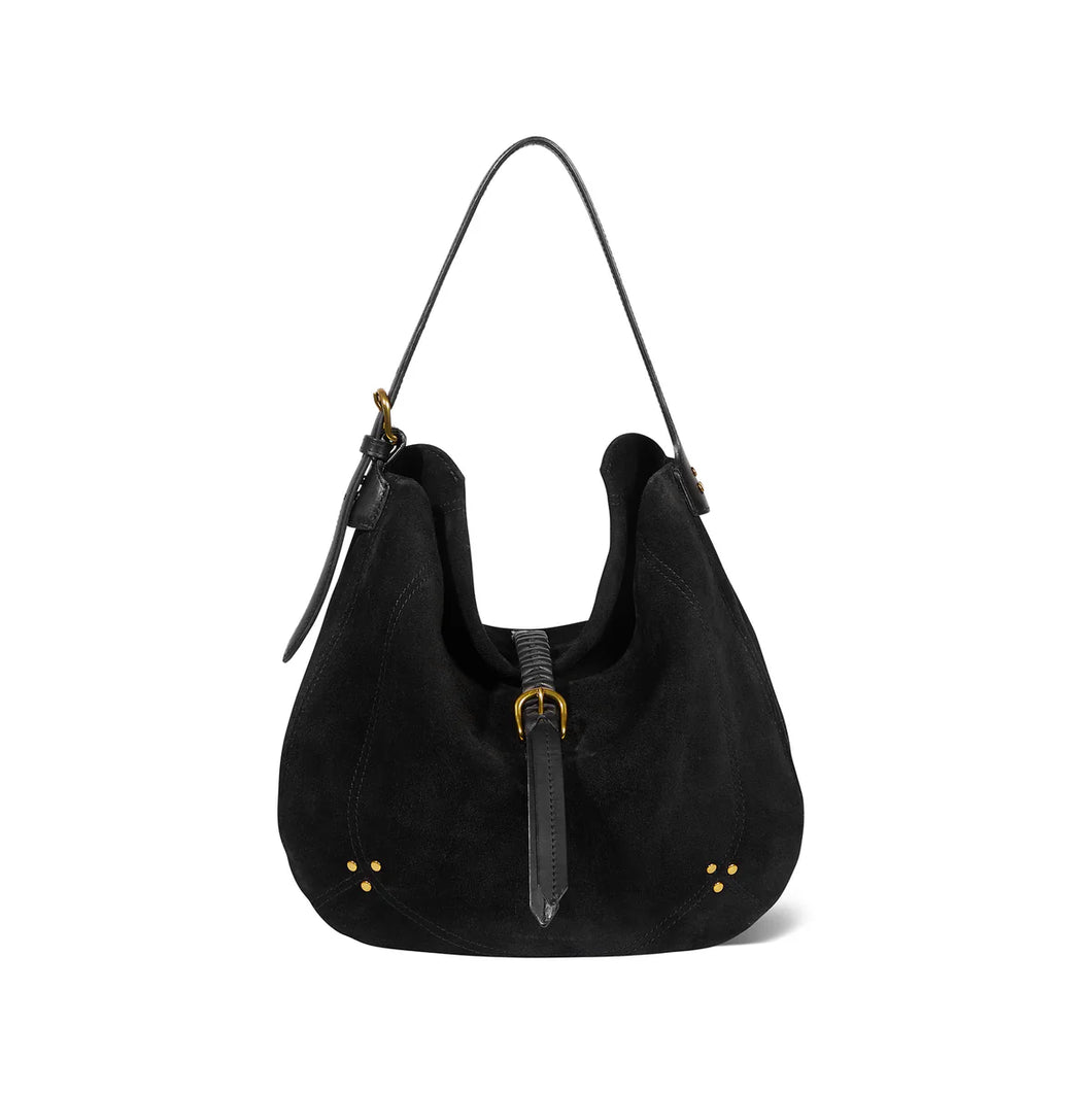 Luis in Split Suede Noir