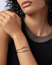 Load image into Gallery viewer, Dane Bangle Set in Silver
