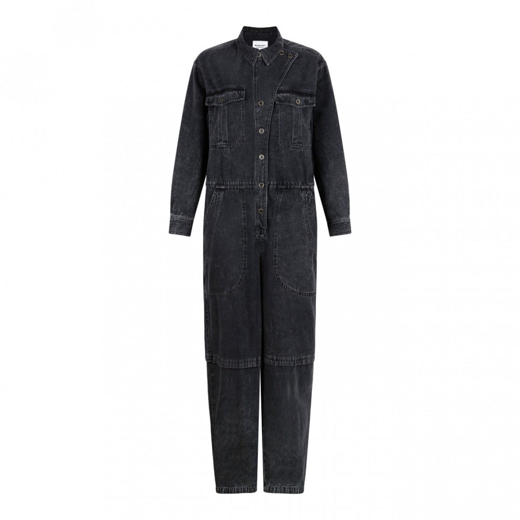 Nadia Jumpsuit in Vintage Black