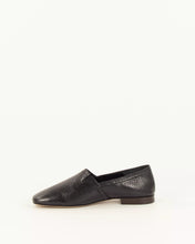 Load image into Gallery viewer, Ceza Slip on Shoes in Black Leather
