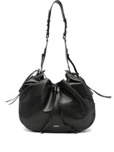 Load image into Gallery viewer, Bolton Hobo Shoulder Bag in Black/Silver
