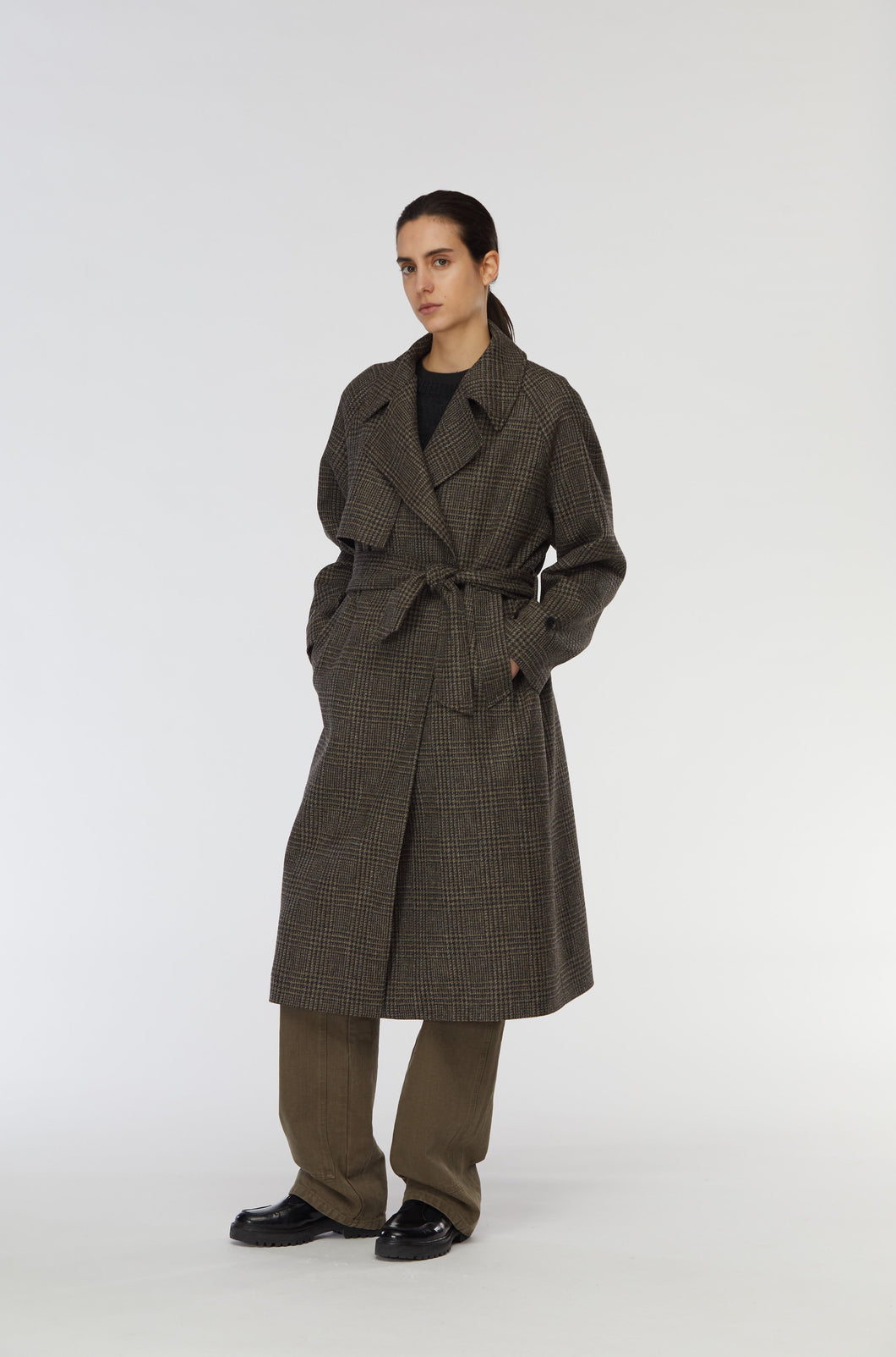 Dothan Coat in Walnut