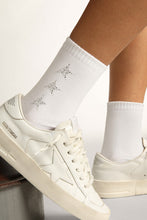 Load image into Gallery viewer, High Rib Sock in White Crystal
