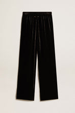 Load image into Gallery viewer, Brittany Jogging Pants in Black Velvet
