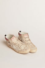 Load image into Gallery viewer, Mid Star Trainers in Silver/Violet/White/White Ecru/Platinum
