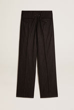 Load image into Gallery viewer, Flavia Wide Leg Pants in Melange Dark Grey/Arctic Wolf
