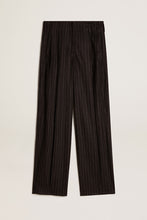 Load image into Gallery viewer, Flavia Wide Leg Pants in Melange Dark Grey/Arctic Wolf
