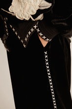Load image into Gallery viewer, Brittany Jogging Pants in Black Velvet
