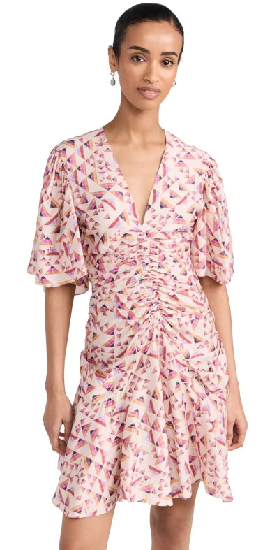 【関税&送料込】Isabel Marant Lienne Dress Isabel Marant Lienne Dress in Ecru/ Multicolour – Tribeca