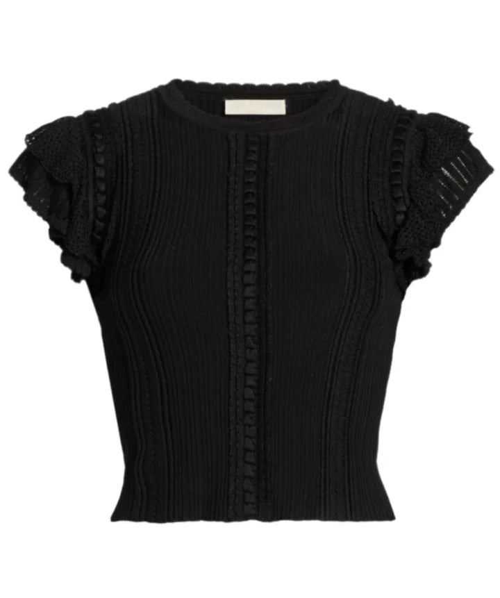 Giulia Top in Noir