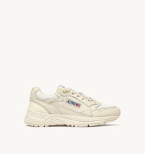 Load image into Gallery viewer, Hyperway Trainers in White Goat Leather and Mesh
