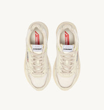 Load image into Gallery viewer, Hyperway Trainers in White Goat Leather and Mesh

