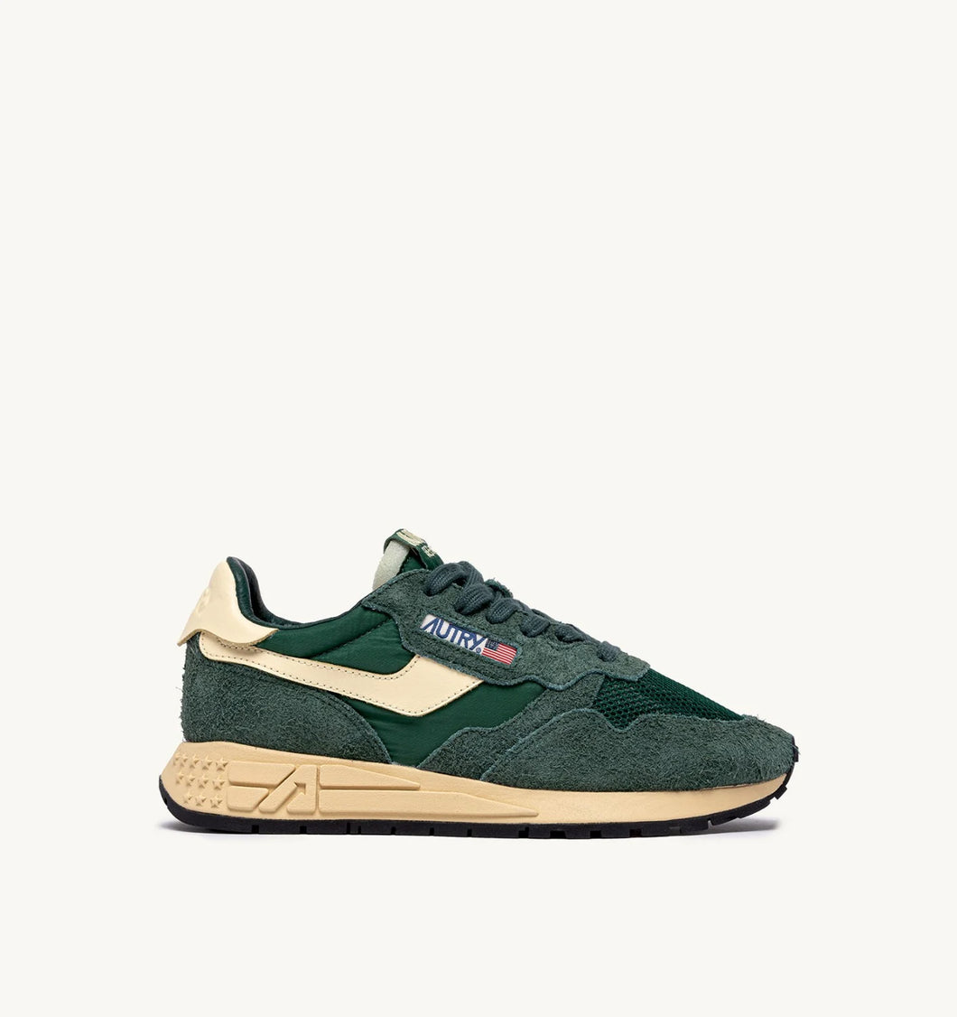 Reelwind Trainers in Suede/Net Bottle