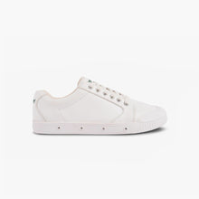 Load image into Gallery viewer, Low Top Crackled Leather in White
