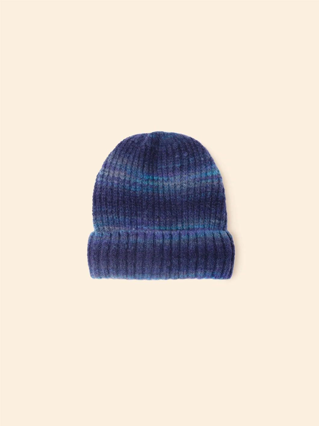 Reice Beanie in Navy Ombre
