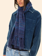 Load image into Gallery viewer, Fonda Scarf in Navy Ombre
