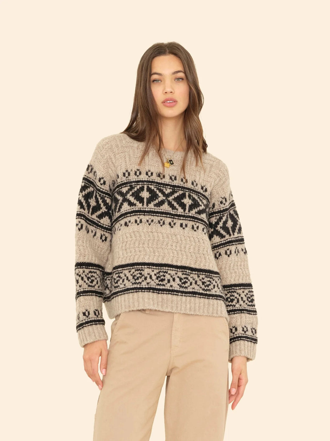 Brecken Sweater in Oatmeal