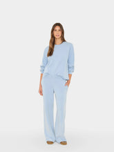 Load image into Gallery viewer, Emmette Sweatpant in Seasalt Blue
