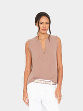 Load image into Gallery viewer, Portia Top in Ash Brown
