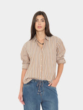 Load image into Gallery viewer, Beau Shirt in Hickory Navy
