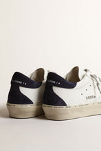 Load image into Gallery viewer, Hi-Star Trainers in White/Dark Blue

