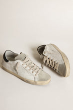 Load image into Gallery viewer, Super Star Trainers in White/Ice/Black
