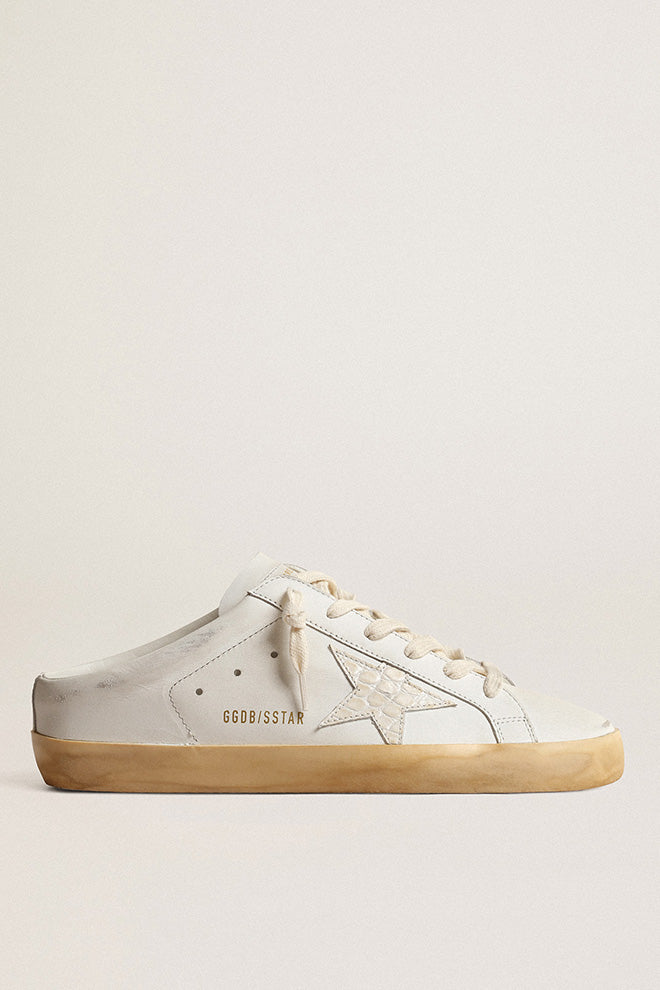Super-star Trainers in White/ Ivory