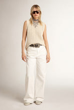 Load image into Gallery viewer, Geri Wide Leg Pant in Off White
