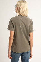 Load image into Gallery viewer, Golden W&#39;s Regular Distressed T-Shirt in Dusty Olive
