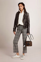 Load image into Gallery viewer, Golden W&#39;s Cigarette Pants in Grey/ Bone White
