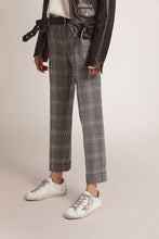 Load image into Gallery viewer, Golden W&#39;s Cigarette Pants in Grey/ Bone White
