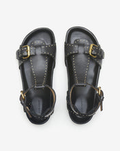 Load image into Gallery viewer, Layne Sandals in Black
