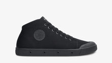 Load image into Gallery viewer, High Top Canvas Trainers in Black
