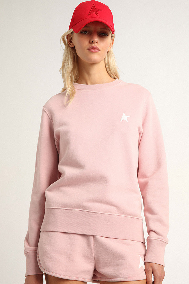 Athena Sweatshirt in Pink Lavender