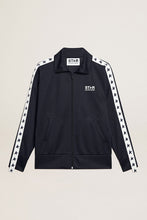 Load image into Gallery viewer, Star W&#39;s Zipped Track Jacket Denise in Dark Blue/White
