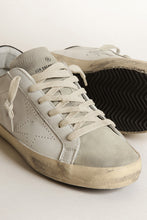 Load image into Gallery viewer, Super Star Trainers in White/Ice/Black
