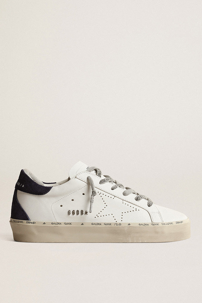 Hi-Star Trainers in White/Dark Blue