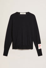Load image into Gallery viewer, Golden W&#39;s Regular Knit Crew Neck in Navy
