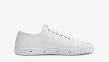 Load image into Gallery viewer, Low Top Canvas Trainers in White
