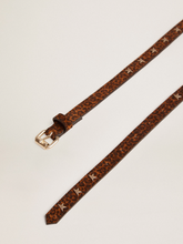 Load image into Gallery viewer, Molly Belt in Brown Leopard
