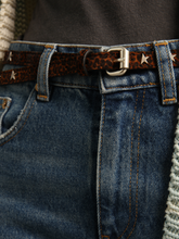 Load image into Gallery viewer, Molly Belt in Brown Leopard
